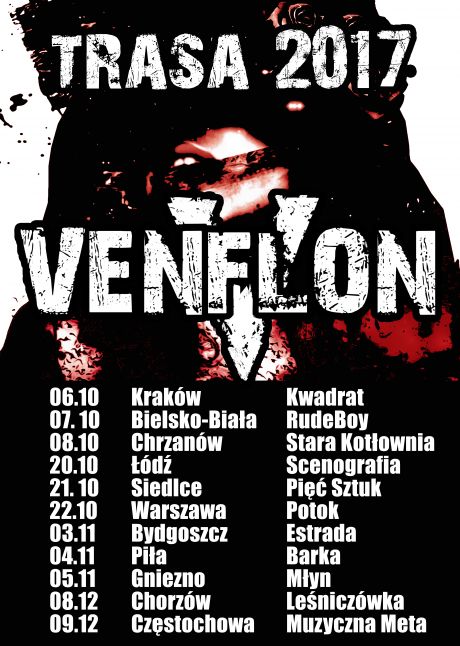 Venflon -jesienna trasa koncertowa